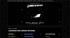 Desktop Screenshot of leoniden.net