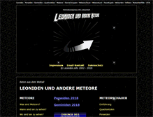 Tablet Screenshot of leoniden.net